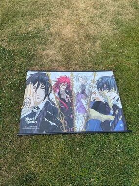Black Butler Anime Expo Wall Scroll Tapestry GE Animation Kuroshitsuji 36x48